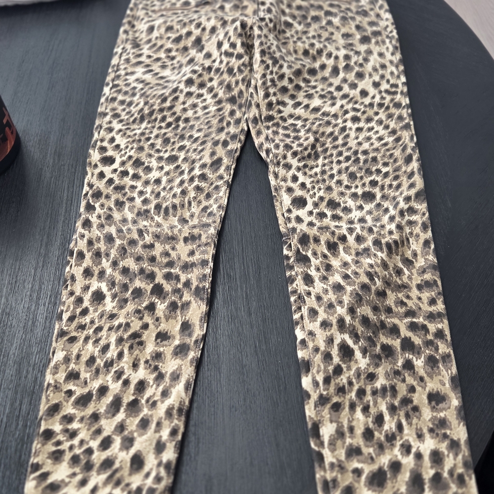 J. McLaughlin Animal Print Skinny Jeans